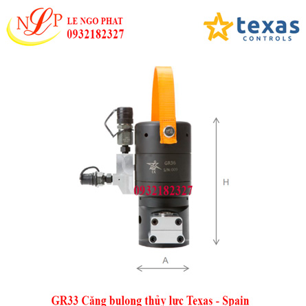 GR33 Căng bulong thủy lực Texas - Spain