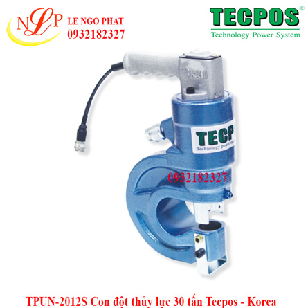 TPUN-2012S Con đột thủy lực 32 tấn Tecpos - Korea