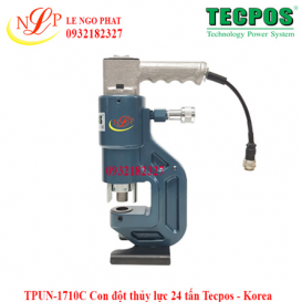 TPUN-1710C Con đột thủy lực 24 tấn Tecpos - Korea