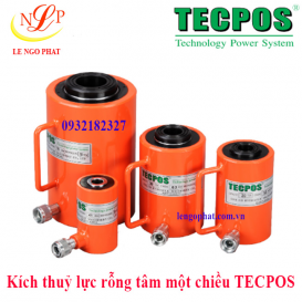KÍCH THUỶ LỰC RỖNG TÂM MỘT CHIỀU TECPOS (TCH-1276)