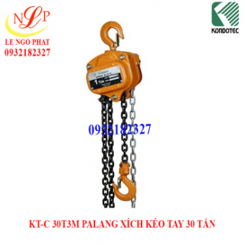 PALANG XÍCH KÉO TAY 30 TẤN (30 tấn, 3 mét)