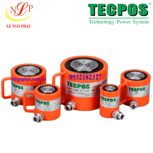 KÍCH THUỶ LỰC LÙN 1 CHIỀU TECPOS (TSSC-2044)