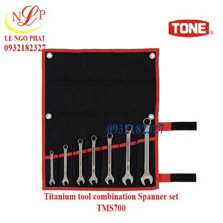 Titanium tool combination Spanner set TMS700
