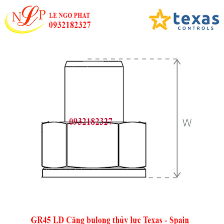 GR45 LD Căng bulong thủy lực Texas - Spain