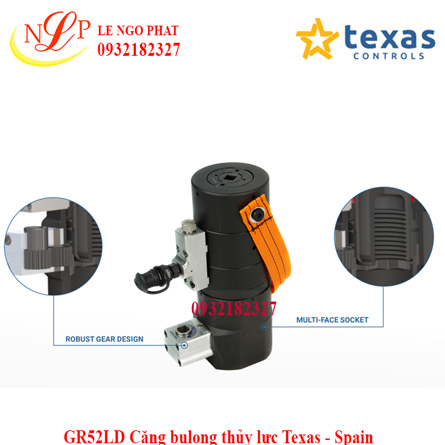 GR52LD Căng bulong thủy lực Texas - Spain