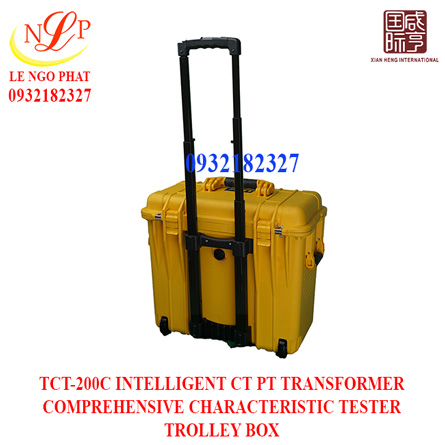 TCT-200C INTELLIGENT CT PT TRANSFORMER COMPREHENSIVE CHARACTERISTIC TESTER TROLLEY BOXINTELLIGENT CT PT TRANSFORMER COMPREHENSIVE CHARACTERISTIC TESTER TROLLEY BOX