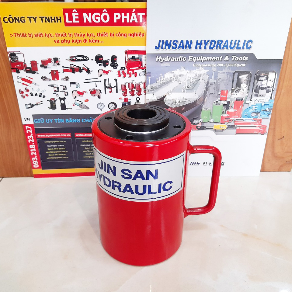 JSCH-3063, Kích thủy lực rỗng tâm JHS 30 tấn hành trình 63 mm
