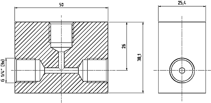 Ultra High-Pressure Hydraulics Porting Blocks