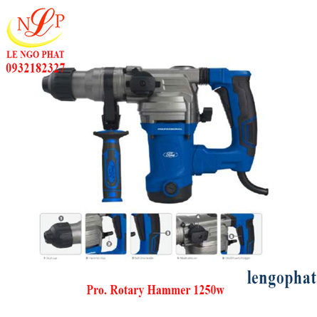 Pro. Rotary Hammer 1250w