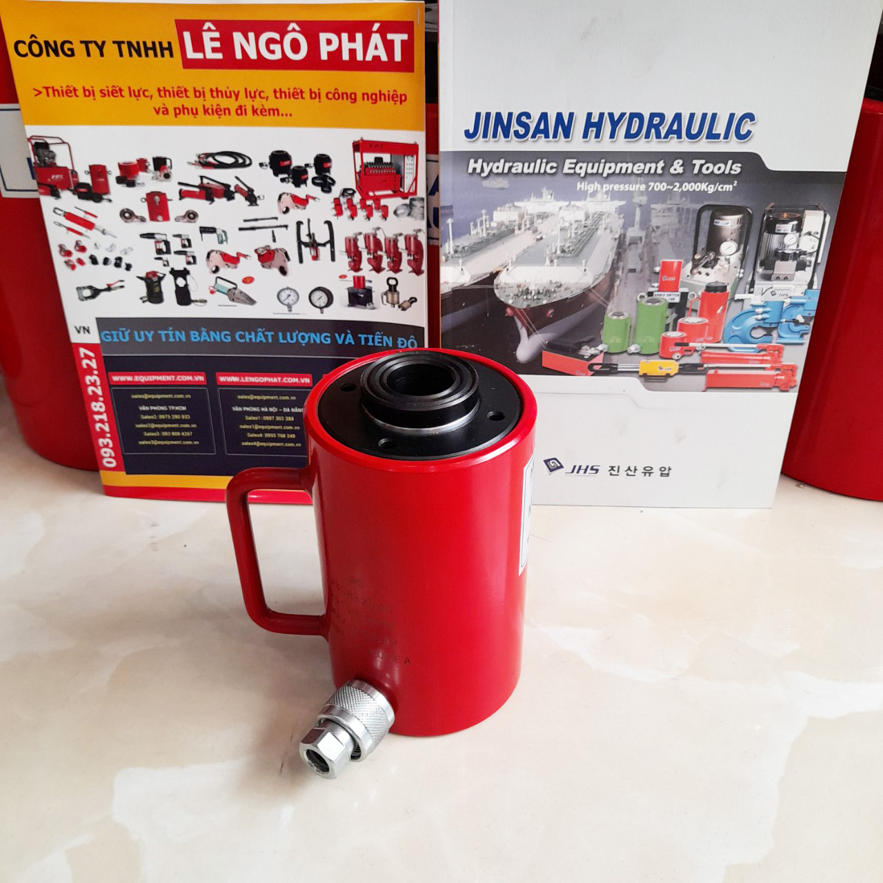 JSCH-2050, Kích thủy lực rỗng tâm JHS 20 tấn hành trình 50 mm