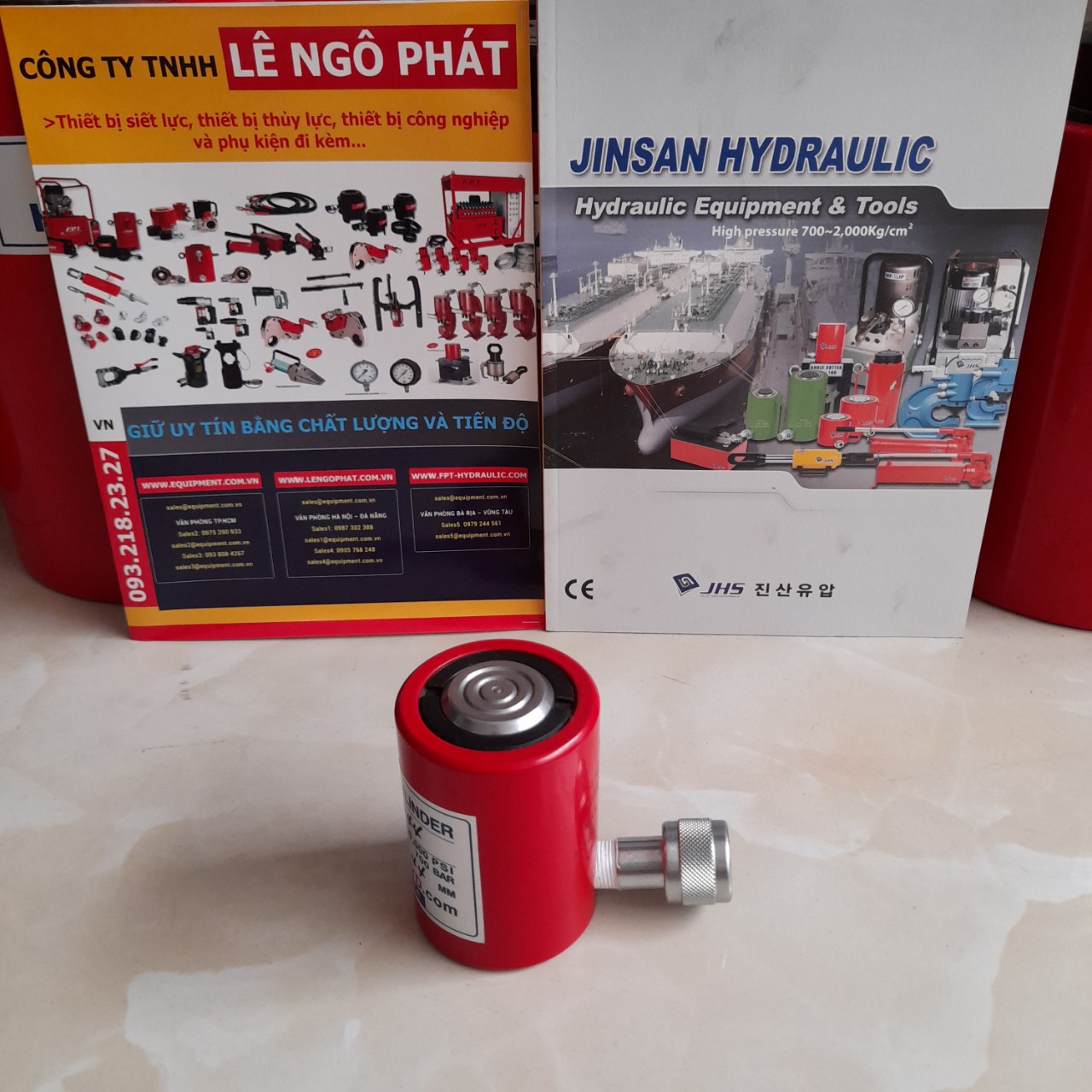 JSC-1044, Kích thủy lực lùn JHS 10 tấn hành trình 44 mm