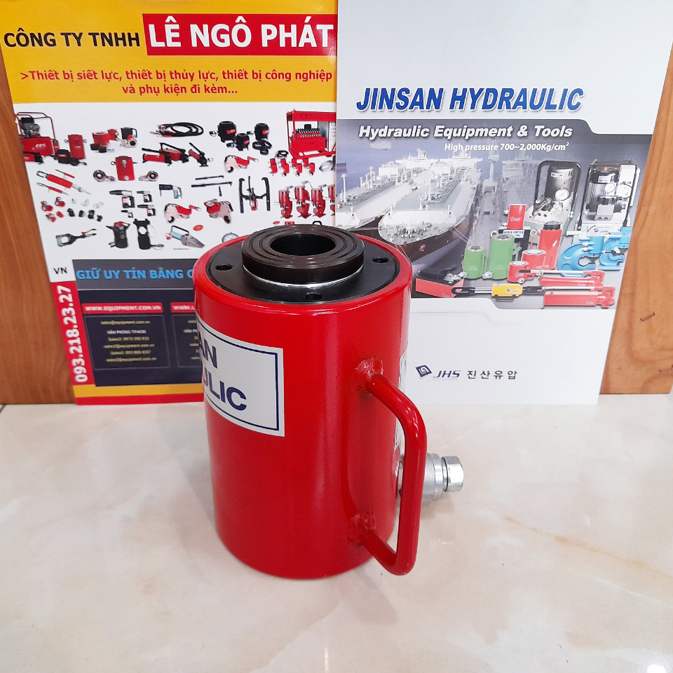 JSCH-3063, Kích thủy lực rỗng tâm JHS 30 tấn hành trình 63 mm