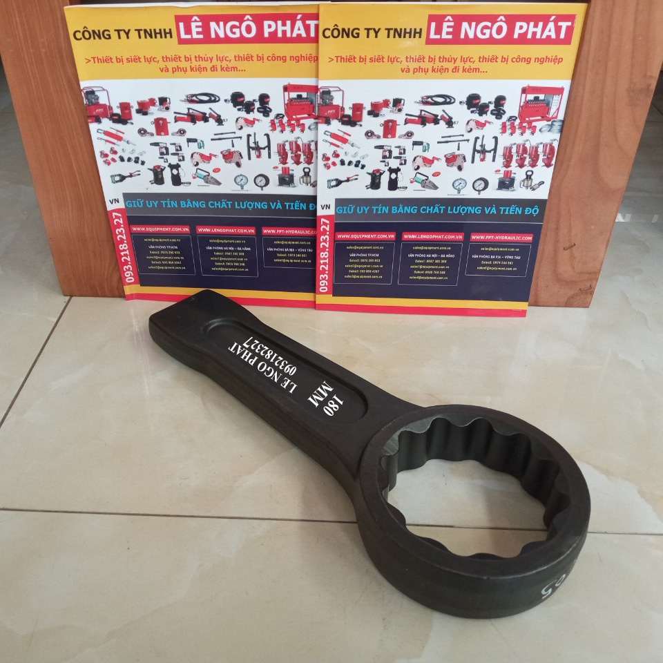 Vòng đóng 180mm, Cờ lê đóng 180mm