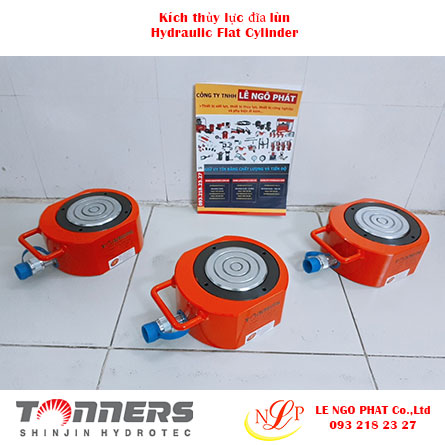 kích thủy lực đĩa lùn tonners
