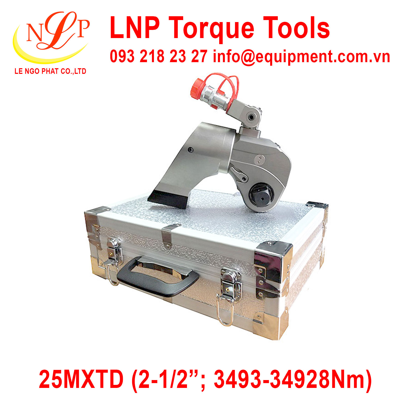 Cờ lê thủy lực 25MXTD (2-1/2”; 3493-34928Nm)
