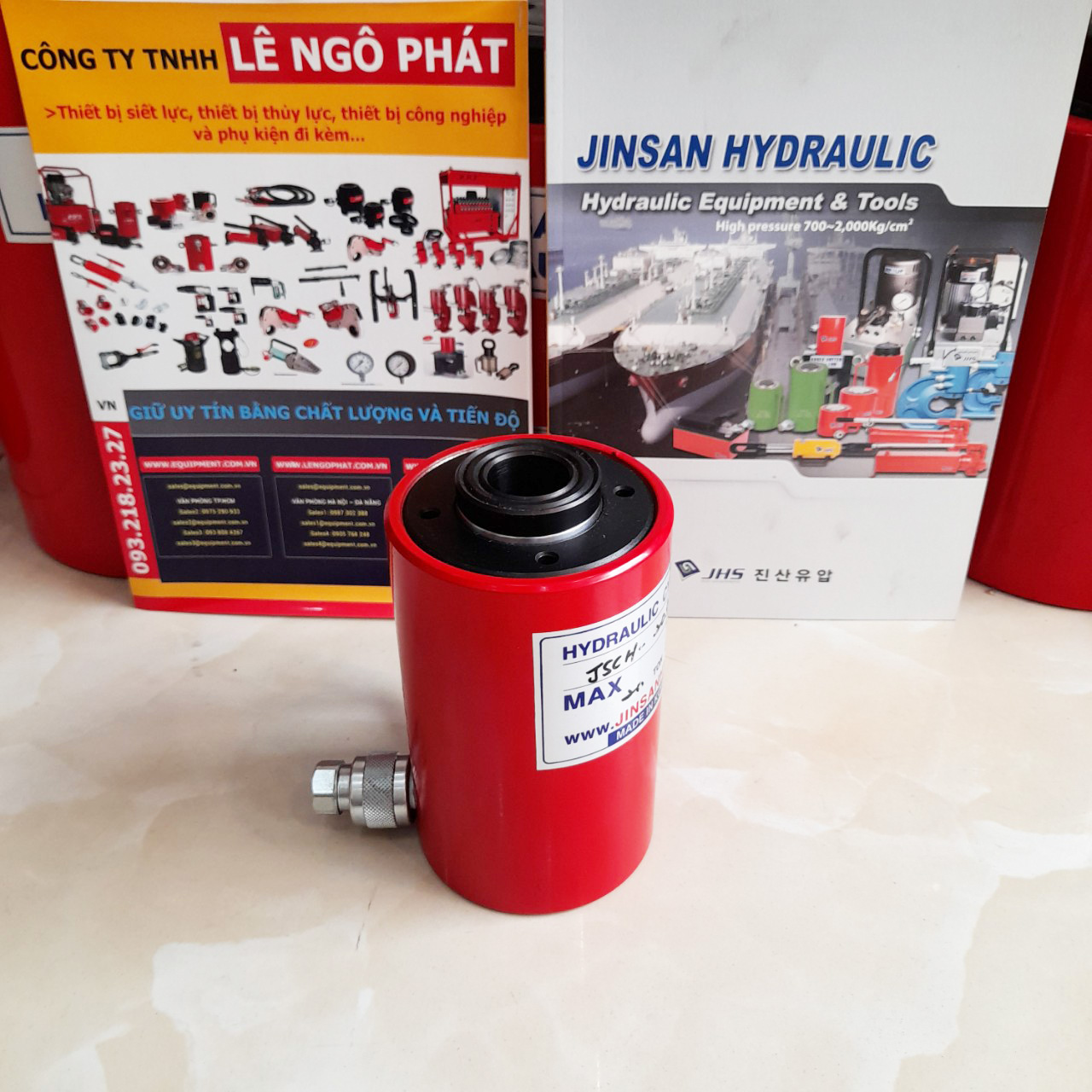 JSCH-2050, Kích thủy lực rỗng tâm JHS 20 tấn hành trình 50 mm