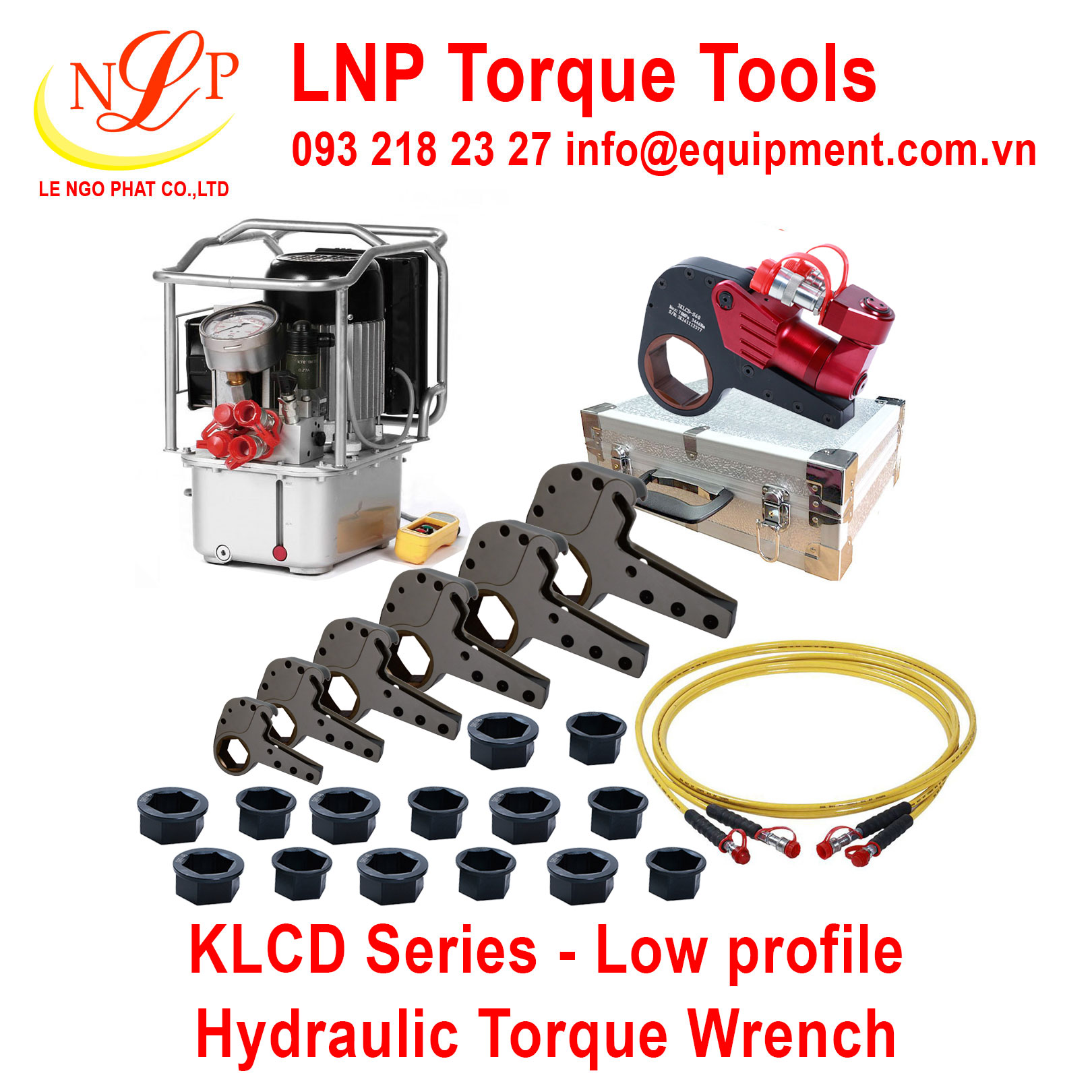 Cờ lê thủy lực 4LKCD (46-80mm; 546-5458Nm)