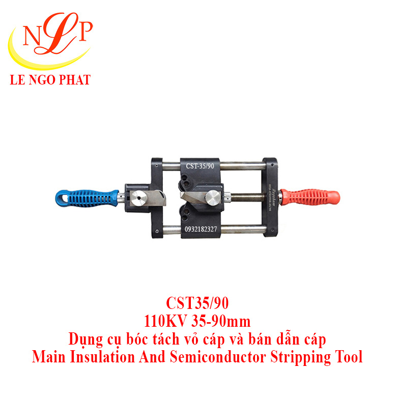 CST35/90, Dụng cụ bóc tách vỏ và bán dẫn cáp 110KV 35 - 90mm