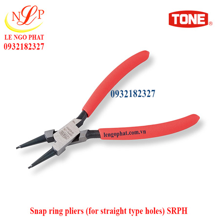 Snap ring pliers (for straight type holes) SRPH