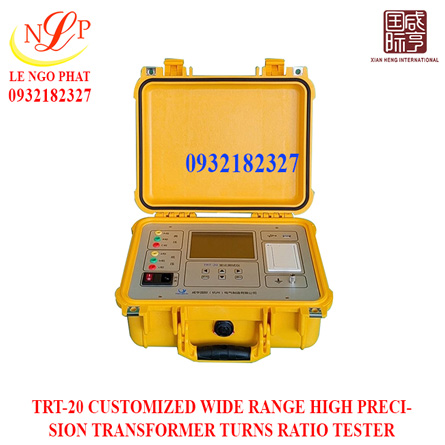TRT-20 CUSTOMIZED WIDE RANGE HIGH PRECISION TRANSFORMER TURNS RATIO TESTER