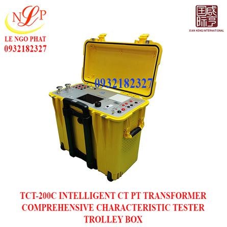TCT-200C INTELLIGENT CT PT TRANSFORMER COMPREHENSIVE CHARACTERISTIC TESTER TROLLEY BOXINTELLIGENT CT PT TRANSFORMER COMPREHENSIVE CHARACTERISTIC TESTER TROLLEY BOX