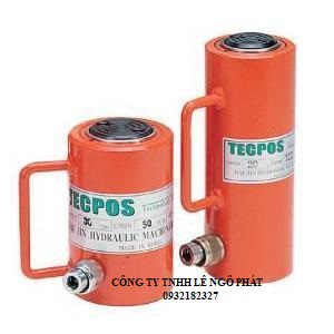 Kích thủy lực 100 tấn 100mm Tecpos