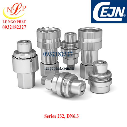 Nipples Female thread Series 232, DN6.3 1/4" NPT