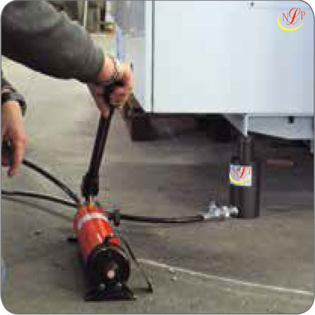 kích thủy lực 1 chiều hồi về bằng tải 
