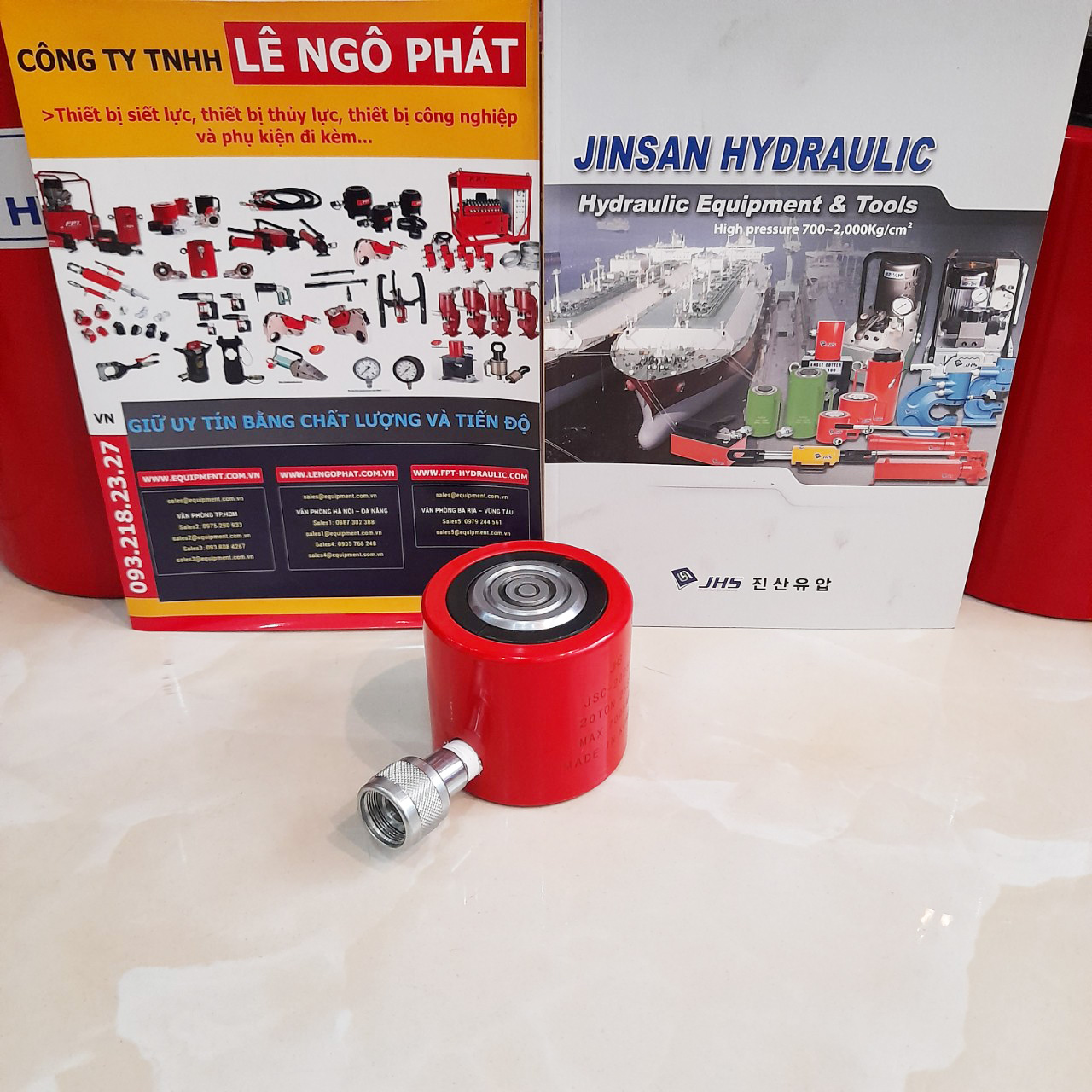 JSC-2025, Kích thủy lực lùn JHS 20 tấn hành trình 25 mm