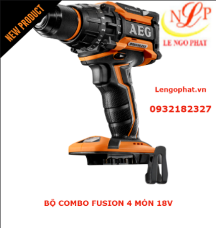 BỘ COMBO FUSION 4 MÓN 18V