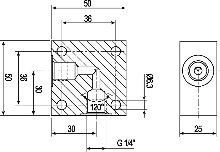 Ultra High-Pressure Hydraulics Porting Blocks