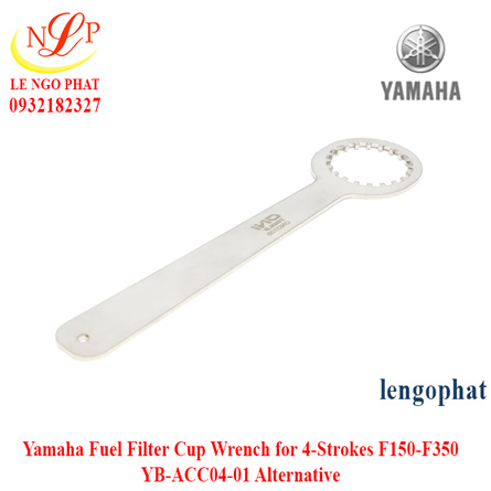 Yamaha Fuel Filter Cup Wrench for 4-Strokes F150-F350 YB-ACC04-01 Alternative