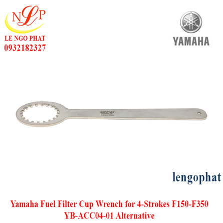 Yamaha Fuel Filter Cup Wrench for 4-Strokes F150-F350 YB-ACC04-01 Alternative