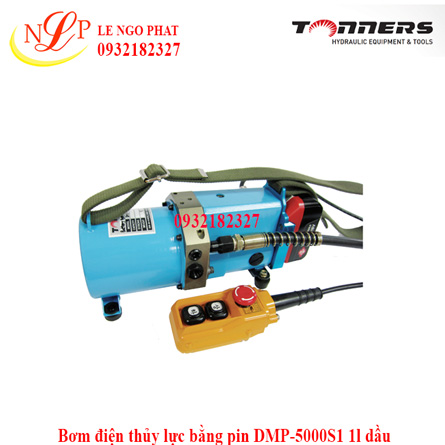 Bơm điện thủy lực bằng pin DMP-5000S1 1l dầu