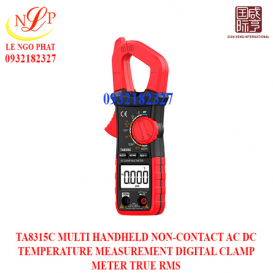 TA8315C MULTI HANDHELD NON-CONTACT AC DC TEMPERATURE MEASUREMENT DIGITAL CLAMP METER TRUE RMS