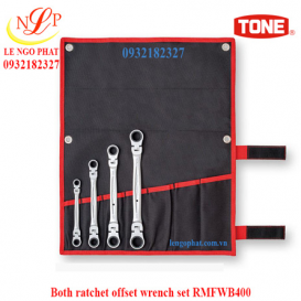 Both ratchet offset wrench set RMFWB400
