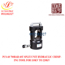 PCS-60 700BAR 60T SPLIT-UNIT HYDRAULIC CRIMPING TOOL FOR 110KV TO 220KV