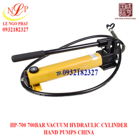 HP-700 700BAR VACUUM HYDRAULIC CYLINDER HAND PUMPS CHINA