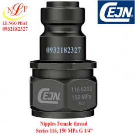 Nipples Female Series 116, 150 MPa G 1/4"