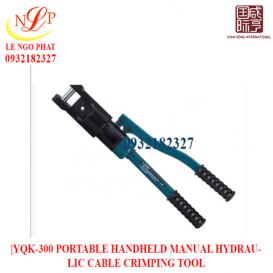 YQK-300 PORTABLE HANDHELD MANUAL HYDRAULIC CABLE CRIMPING TOOL