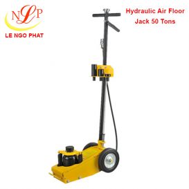 xe đội thủy lực dùng khí nén 50 tấn