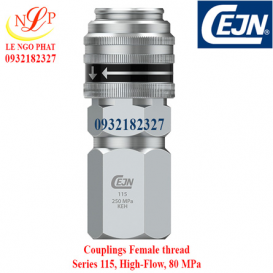 Couplings Female thread Series 115, High-Flow, 80 MPa G 1/4"