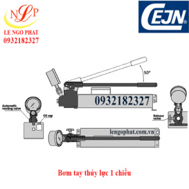 Bơm tay thủy lực 1 chiều 180MPa, 2.0 lit