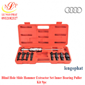 Blind Hole Slide Hammer Extractor Set Inner Bearing Puller Kit 9pc