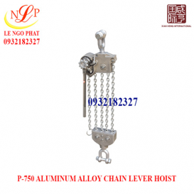 P-750 ALUMINUM ALLOY CHAIN LEVER HOIST