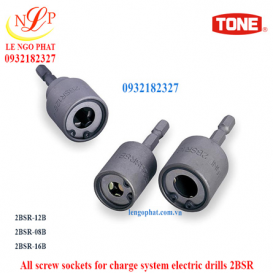 All screw sockets for charge system electric drills 2BSR