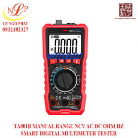 TA801B TURE RMS AC DC NCV AUTO RANGE DIGITAL MULTIMETERS TESTER FACTORY PRICE