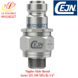Nipples Male Series 115, 100 MPa R 1/4”