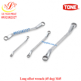 Long offset wrench (45 deg) M45