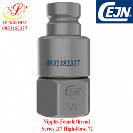 Nipples Female thread Series 217 High-Flow, 72 MPa G 1/4"